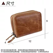 【H-CT】真皮多用途手拿包系列(手拿包 手包 手抓包 拉鏈包 皮包 錢包 真皮卡包 證件包) (P-KC250無框-Z)