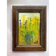 【玲廊滿藝】黃慧鶯-拼貼：遊走在清明與渾沌之間(2)16x12.5cm