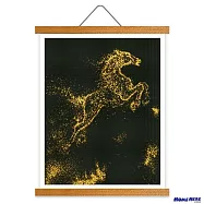 [HOMEHERE] DIY鑽石畫/流金 天馬行空 掛軸無框版