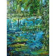 【玲廊滿藝】張耀慶-沐夏麗池31x41cm