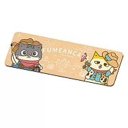 【黃阿瑪的後宮生活】軟式珪藻土洗漱墊 美式風 洗漱墊 杯墊 珪藻土 (24*8*0.5cm) COWBOY