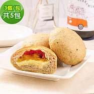 i3微澱粉-低糖好纖手工麵包-乳酪小餐包15顆(271控糖配方 麵包 高蛋白)