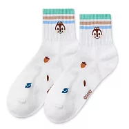 【ONEDER 旺達棉品】Disney中統羅紋襪 迪士尼長襪 三眼怪 小熊維尼 奇奇蒂蒂中筒襪 台灣製棉襪 女襪 親子襪- 奇奇蒂蒂 CD-A314(22-26)