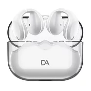 DA Air Pro6 夾式耳機 骨傳導 運動耳機 無線藍牙耳機 不入耳 夾式運動耳機 降噪 耳夾式 純潔天使白