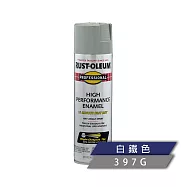樂立恩 RUSTOLEUM 專業級強力噴漆 多色澤(亮光) 白鐵色14oz