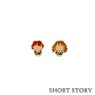 【Short Story】哈利波特系列可愛榮恩&妙麗耳環