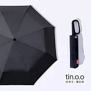 【好傘王】自動傘系_專利環扣傘 輕量8骨設計 黑色