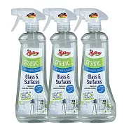 德淨Poliboy浴廁清潔500ml三入組合(有機玻璃清潔劑*3) 玻璃+玻璃+玻璃