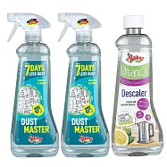 德淨Poliboy居家清潔500ml三入組合(除塵大師*2/有機水垢清潔劑*1) 除塵+除塵+去水垢