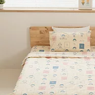 櫻桃小丸子100%純棉薄被套 單人 日常