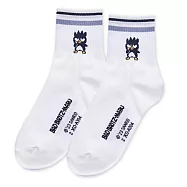 【ONEDER 旺達棉品】三麗鷗家族中統羅紋襪 Hello Kitty 酷企鵝 雙星仙子 美樂蒂 布丁狗 大耳狗長襪 台灣製棉襪女襪- 酷企鵝-XO-A304