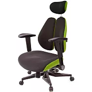 GXG 雙背DUO KING 工學椅(電競腳/摺疊滑面扶手) TW-3006 KGA1J