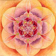 【玲廊滿藝】Ashley TU-生命之花11-25.2x25.2cm