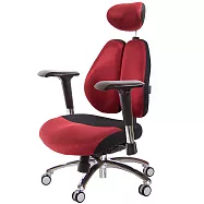 GXG 雙背DUO KING 工學椅(鋁腳/4D金屬手) TW-3006 LUA7