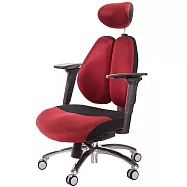 GXG 雙背DUO KING 工學椅(鋁腳/3D手遊休閒扶手) TW-3006 LUA9M