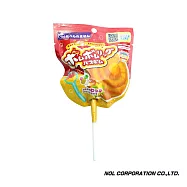 日本NOL-棒棒糖造型入浴劑(紅+黃)-4入(草莓&鳳梨香氣/洗澡玩具/交換禮物)