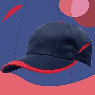 【OKPOLO】新款透氣接片網布帽(透氣舒適) 孔/紅