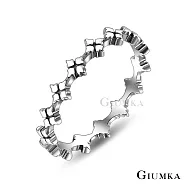 GIUMKA純銀戒指 幸運之環女戒 925純銀戒尾戒 關節戒指疊戴推薦 MRS22002 3 美國圍3號