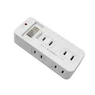 【安全達人】1開6插2P 分接器(壁插) R-10L