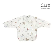 Cuz 兜好食-長袖防水口袋圍兜 找鹿一起玩