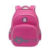 DF 童趣館 - 正版迪士尼可愛卡通口袋款系列透氣減壓護脊後背包書包-多款任選 米妮粉