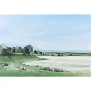 【玲廊滿藝】M-天氣晴藍17.5x25.5cm