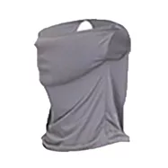 【LOTUS】高爾夫遮陽面罩 男女冰絲圍脖 夏季遮陽口罩 多種戴法 灰色