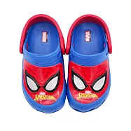 台灣製蜘蛛人電燈涼拖鞋 (MN140) MARVEL 園丁鞋 男童鞋 布希鞋 漫威英雄涼鞋 SPIDERMAN 台灣製 台灣製童鞋 洞洞鞋 MIT 蜘蛛人 MIT童鞋 20 藍色