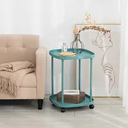 【好氣氛家居】繽紛可愛雙層邊桌推車-四色可選 綠色