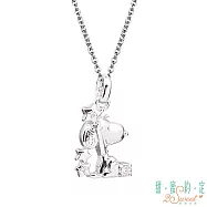 甜蜜約定2SWEET 靈光一現史奴比Snoopy純銀墜子 送白鋼項鍊