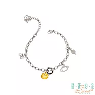 甜蜜約定 HelloKitty 棒棒糖Kitty黃金/白鋼手鍊