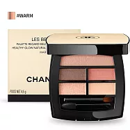 CHANEL 香奈兒 時尚裸光立體眼彩盤(4.5g)-多色可選-國際航空版 #WARM