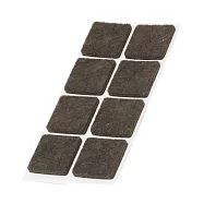 《PEDRINI》義大利 Gadget毛氈桌椅腳墊24入 | 防滑墊 椅腳保護套 止滑墊 - 方棕2.5cm - 方棕2.5cm