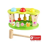 【德國 classic world 客來喜經典木玩】敲打球台《2795》