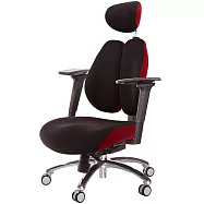 GXG 記憶棉 DUO KING 雙背工學椅(鋁腳/3D手遊休閒扶手) TW-3008 LUA9M