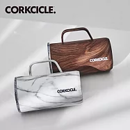 CORKCICLE CC0206003A 純粹系列三層真空咖啡杯 650ML-大理石紋/胡桃木 兩色可選 胡桃木