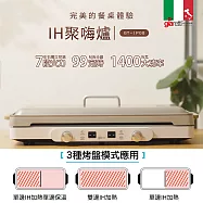 【義大利Giaretti 珈樂堤】IH多功能聚嗨料理盤(GT-IP08)
