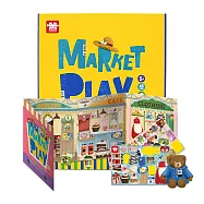 韓國《Ariati》 -- 磁性遊戲書-超級市場 ☆