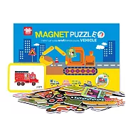 韓國《Ariati》 -- 磁性拼圖書-交通工具 ☆