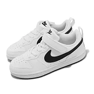 Nike 童鞋 Court Borough Low Recraft PS 白 黑 中童 小朋友 小白鞋 休閒鞋 DV5457-104 20cm WHITE/BLACK