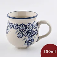 波蘭陶 覓境隨花系列 胖胖杯 350ml 波蘭手工製