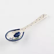 波蘭陶 空谷幽蘭系列 湯匙 18.5cm 波蘭手工製