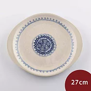 波蘭陶 雪藏逸夢系列 橢圓淺盤 27cm 波蘭手工製