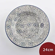 波蘭陶 悠然隨影系列 圓形深盤 24cm 波蘭手工製