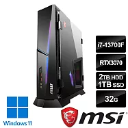 msi微星 Trident AS 13TD-454TW 電競桌機 (i7-13700F/32G/1T SSD+2T HDD/RTX3070-8G/Win11)