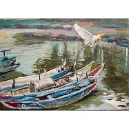 【玲廊滿藝】胡令豪-心的方向29.7x41.5cm