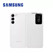 SAMSUNG Galaxy S22 透視感應皮套 白