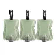 【Matador 鬥牛士】FlatPak Toiletry Bottle 便攜沐浴旅行分裝瓶-3入組(綠色)