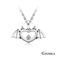 GIUMKA情侶項鍊925純銀項鏈完美戀人單鍊價格MNS07059 50cm 大墜白鋯