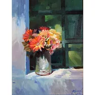 【玲廊滿藝】連雅綺-斜陽佳色39x29cm